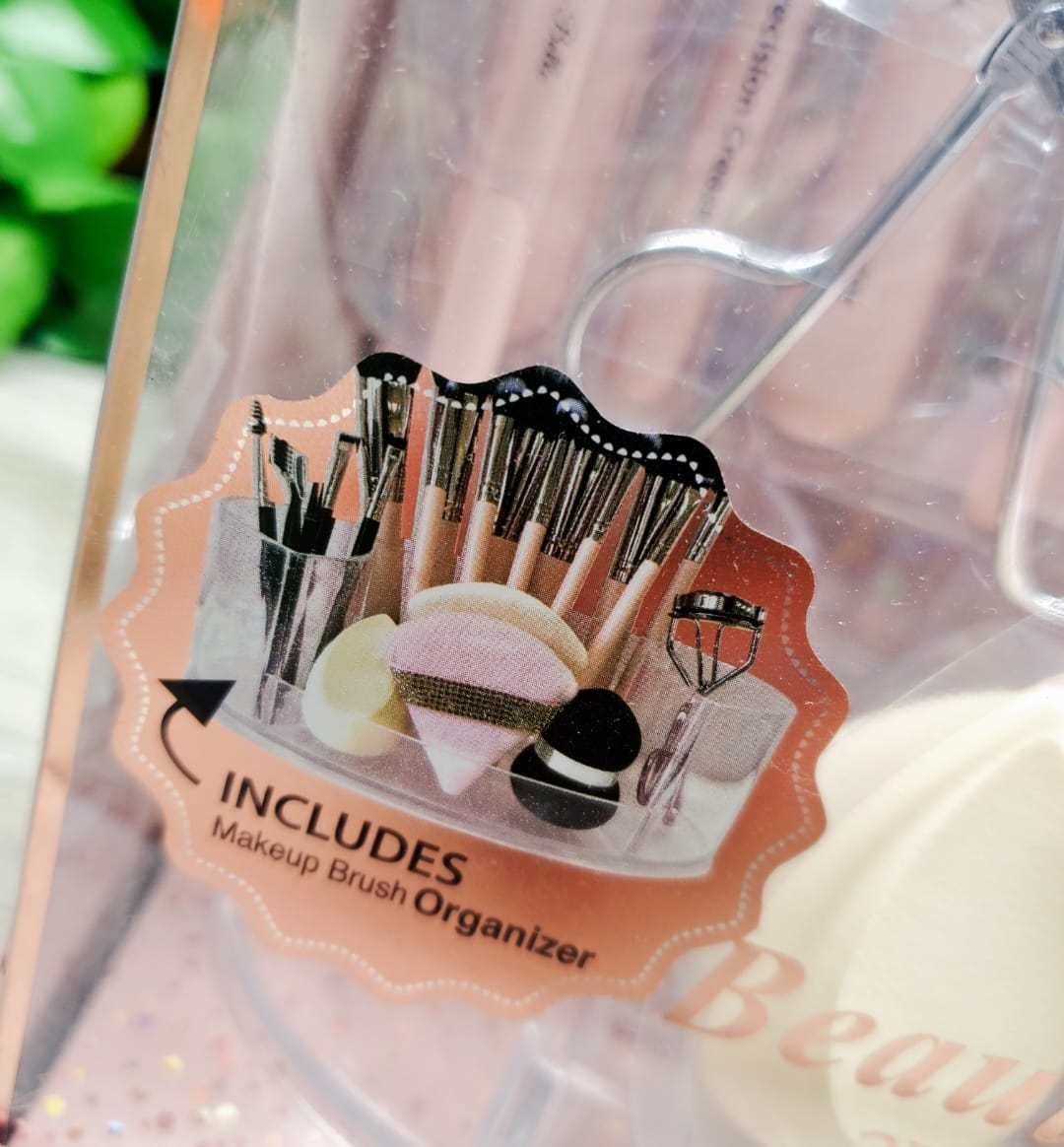 Beauty Essentials – Set Completo de Maquillaje (21 piezas)