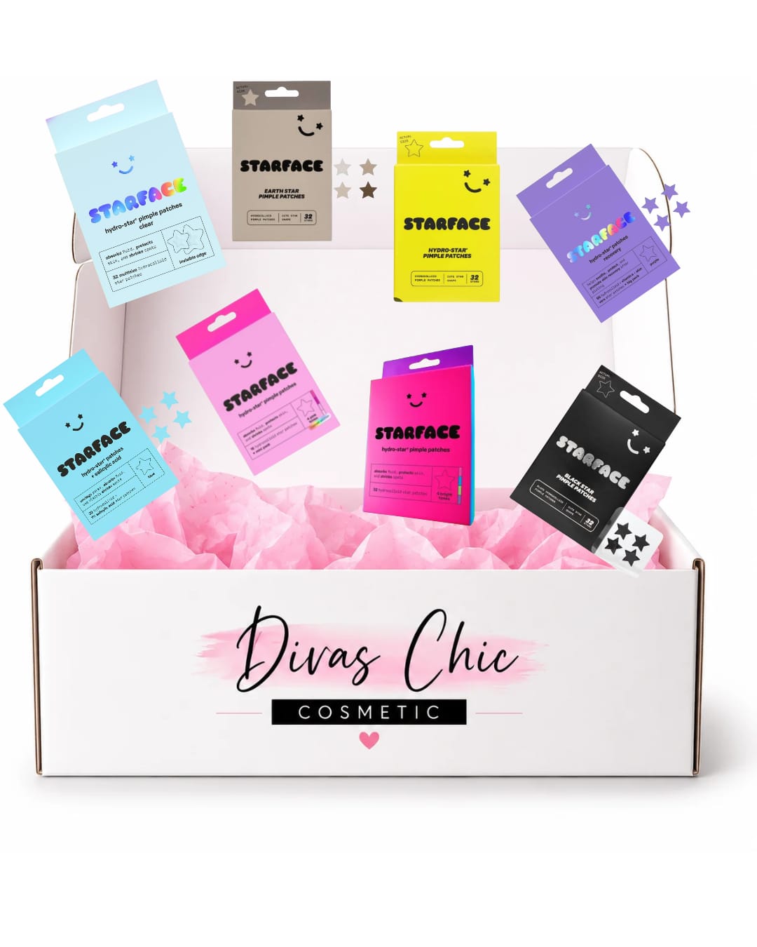 ✨⭐ Parches para Granitos Starface – Hydro-Star Pimple Patches ⭐✨ - KIT 10 PZ SURTIDAS