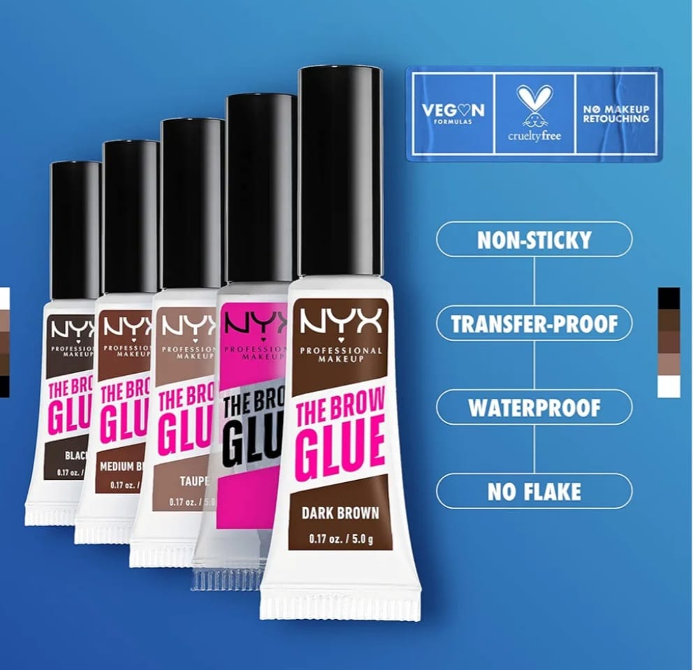 NYX Professional Makeup – The Brow Glue (con color) Marca: NYX Professional Makeup