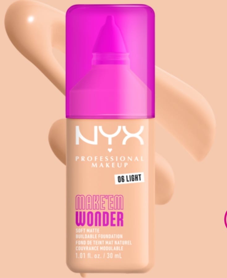 MAKE 'EM WONDER BASE DE MAQUILLAJE ACABADO MATE NATURAL