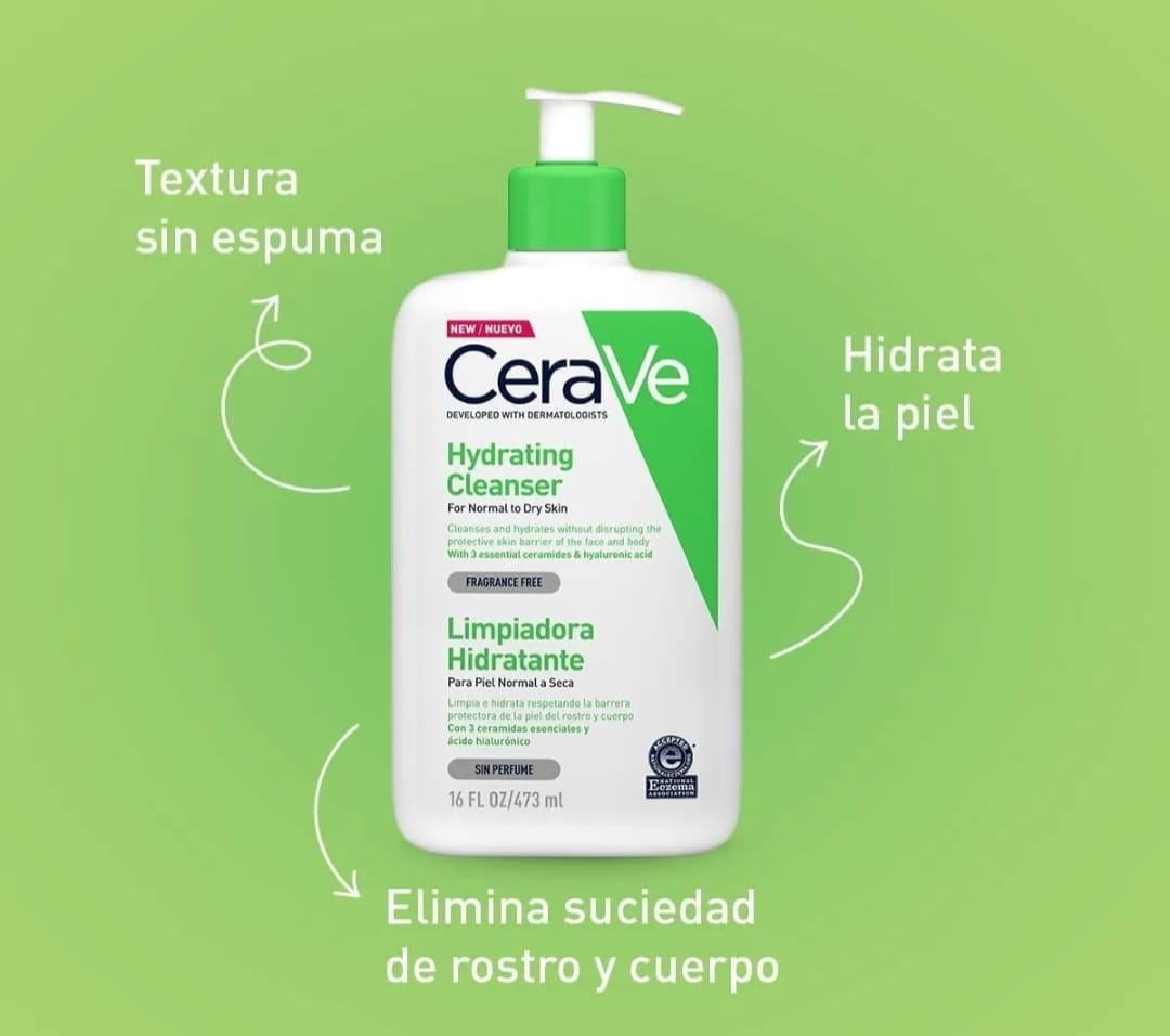 CeraVe Hydrating Facial Cleanser 💧🧴