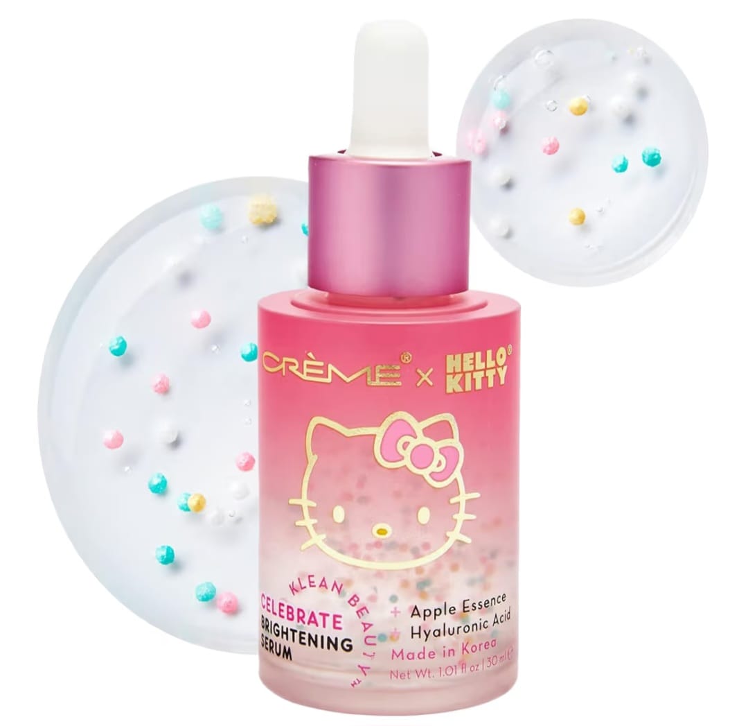 Klean Beauty Celebrate Brightening Serum – Edición Hello Kitty Marca: The Crème Shop x Hello Kitty