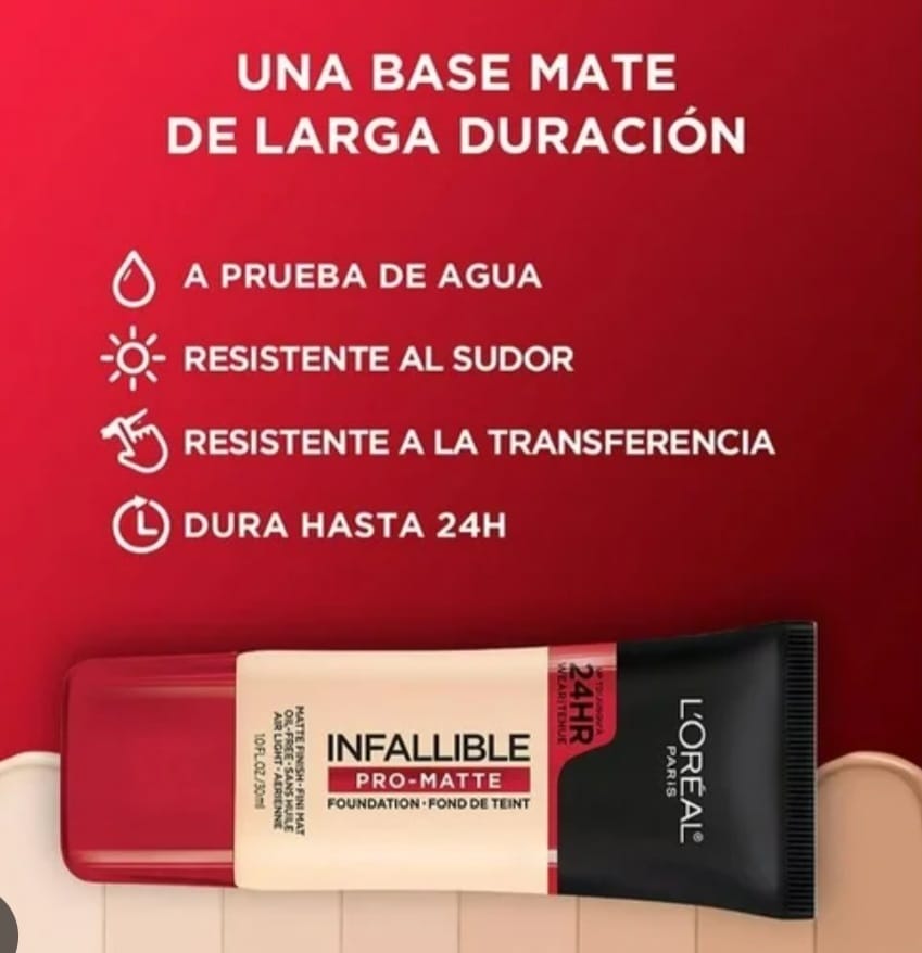 Base Infallible Pro-Matte de L'Oréal Paris