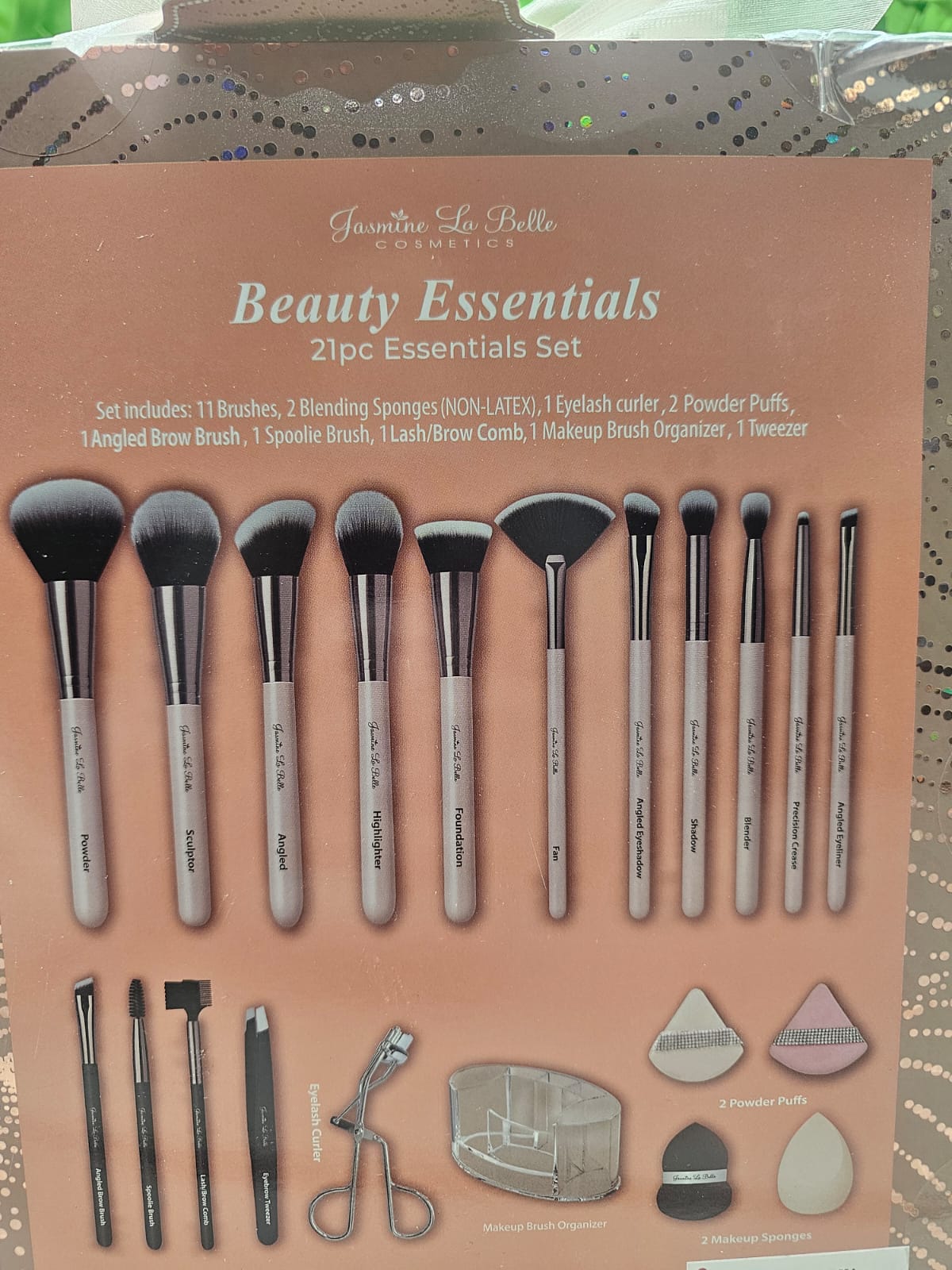 Beauty Essentials – Set Completo de Maquillaje (21 piezas)