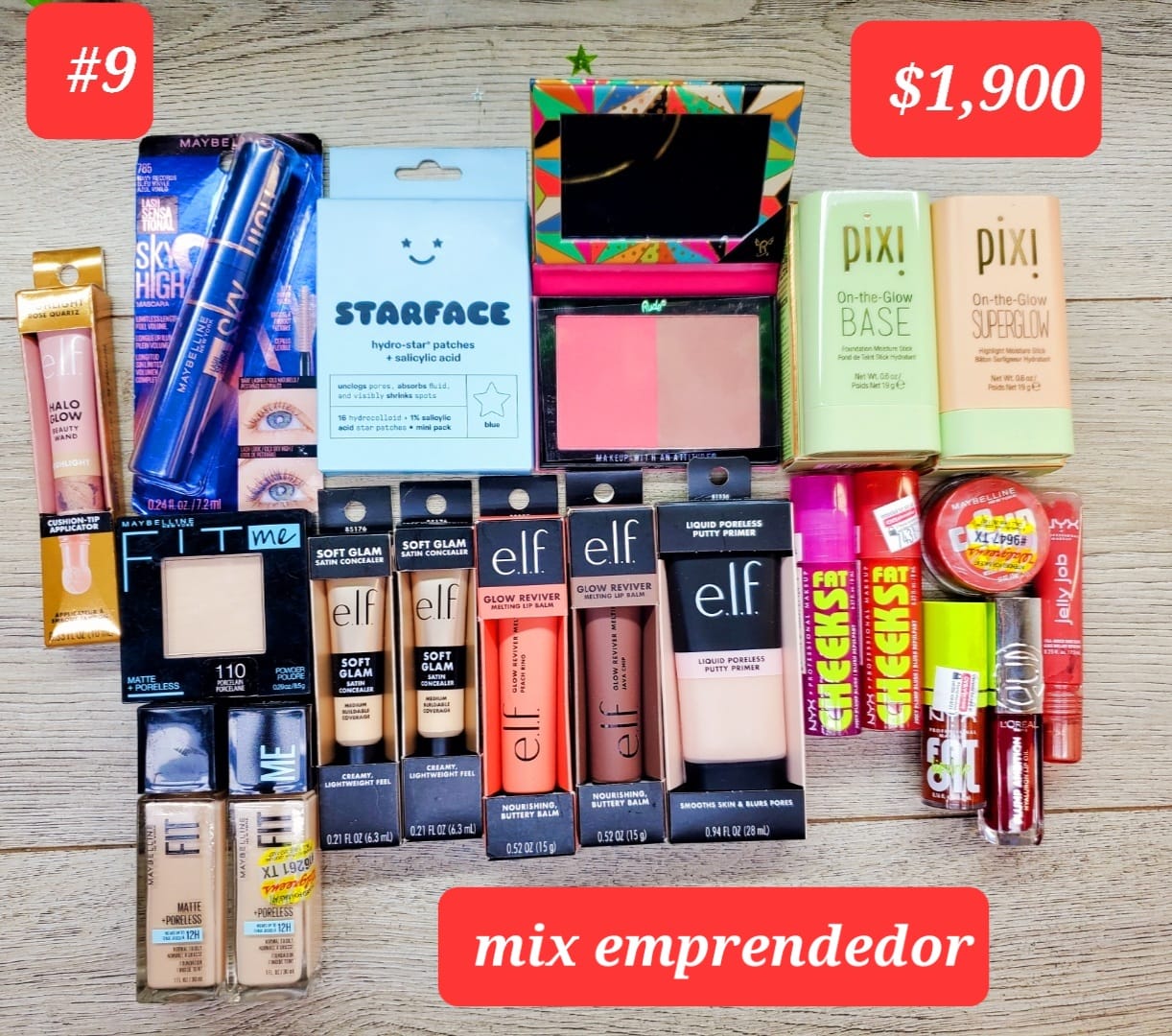 LOTE # 9 - MIX EMPRENDEDOR 20 PZ