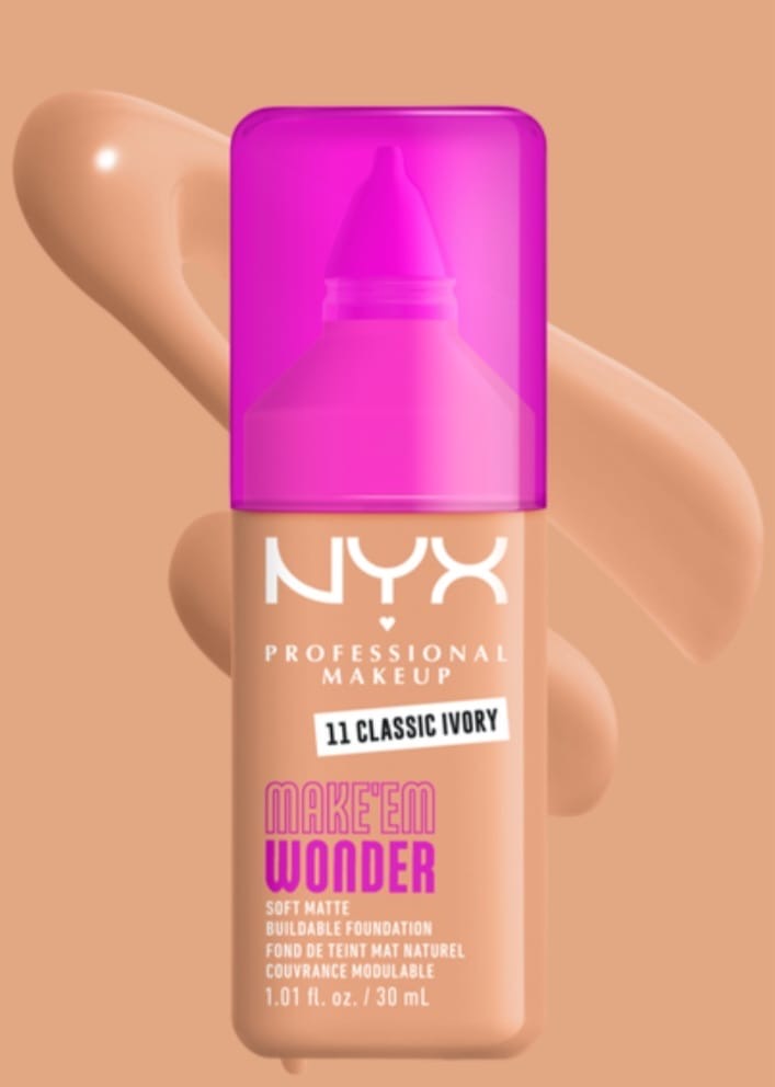 MAKE 'EM WONDER BASE DE MAQUILLAJE ACABADO MATE NATURAL