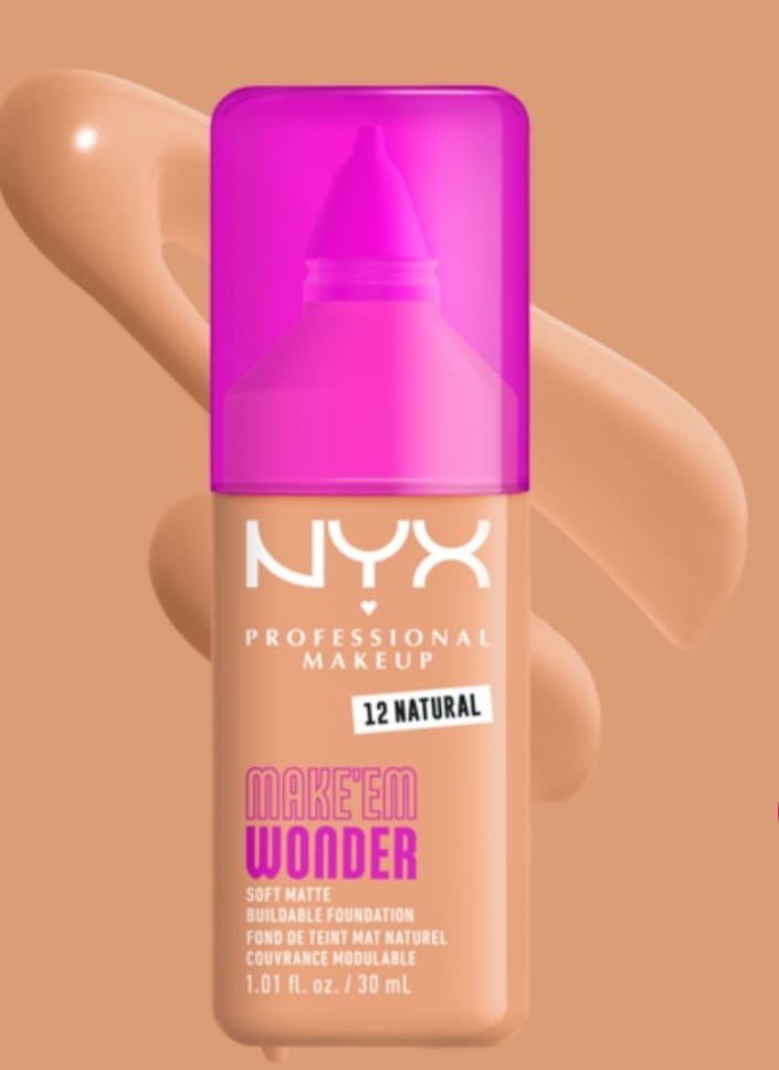 MAKE 'EM WONDER BASE DE MAQUILLAJE ACABADO MATE NATURAL