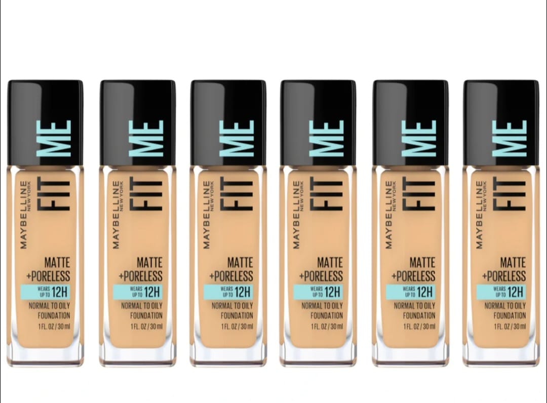 Base líquida Fit Me Matte + Poreless de Maybelline