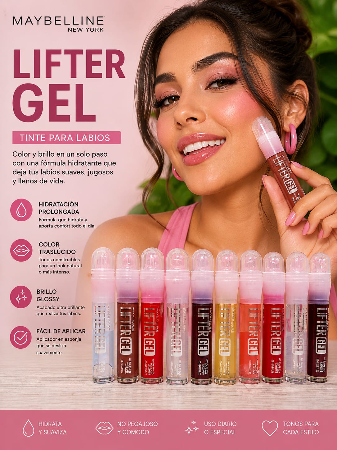 Maybelline Lifter Gel – Tinte para Labios