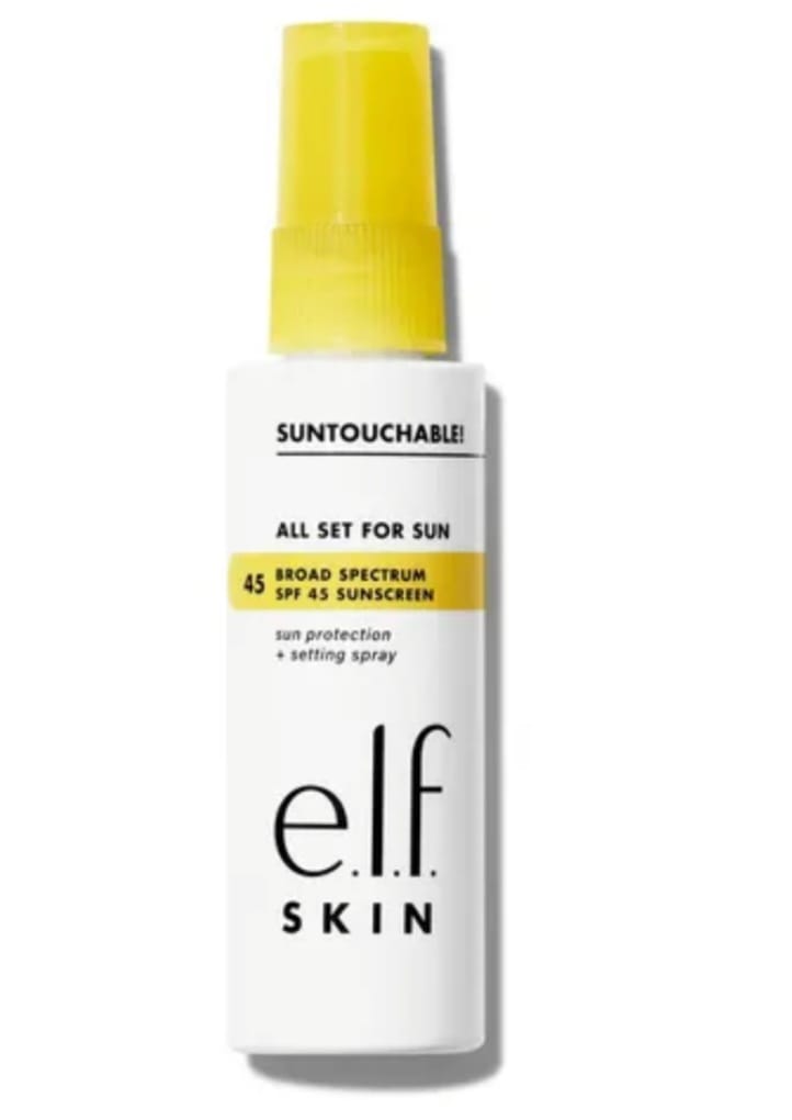 Spray Protector Solar + Fijador