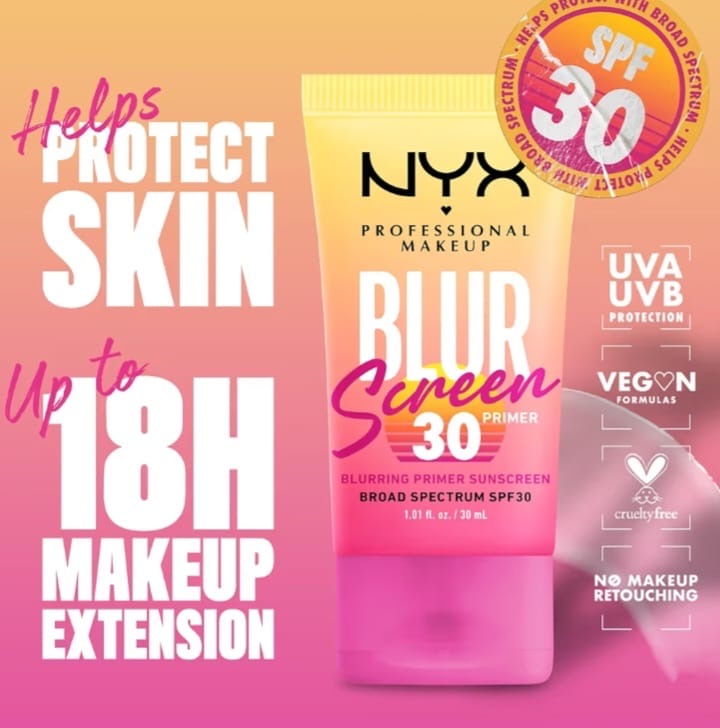 NYX Blur Screen Primer SPF 30