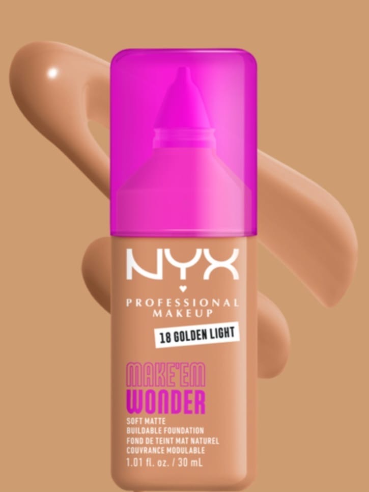 MAKE 'EM WONDER BASE DE MAQUILLAJE ACABADO MATE NATURAL