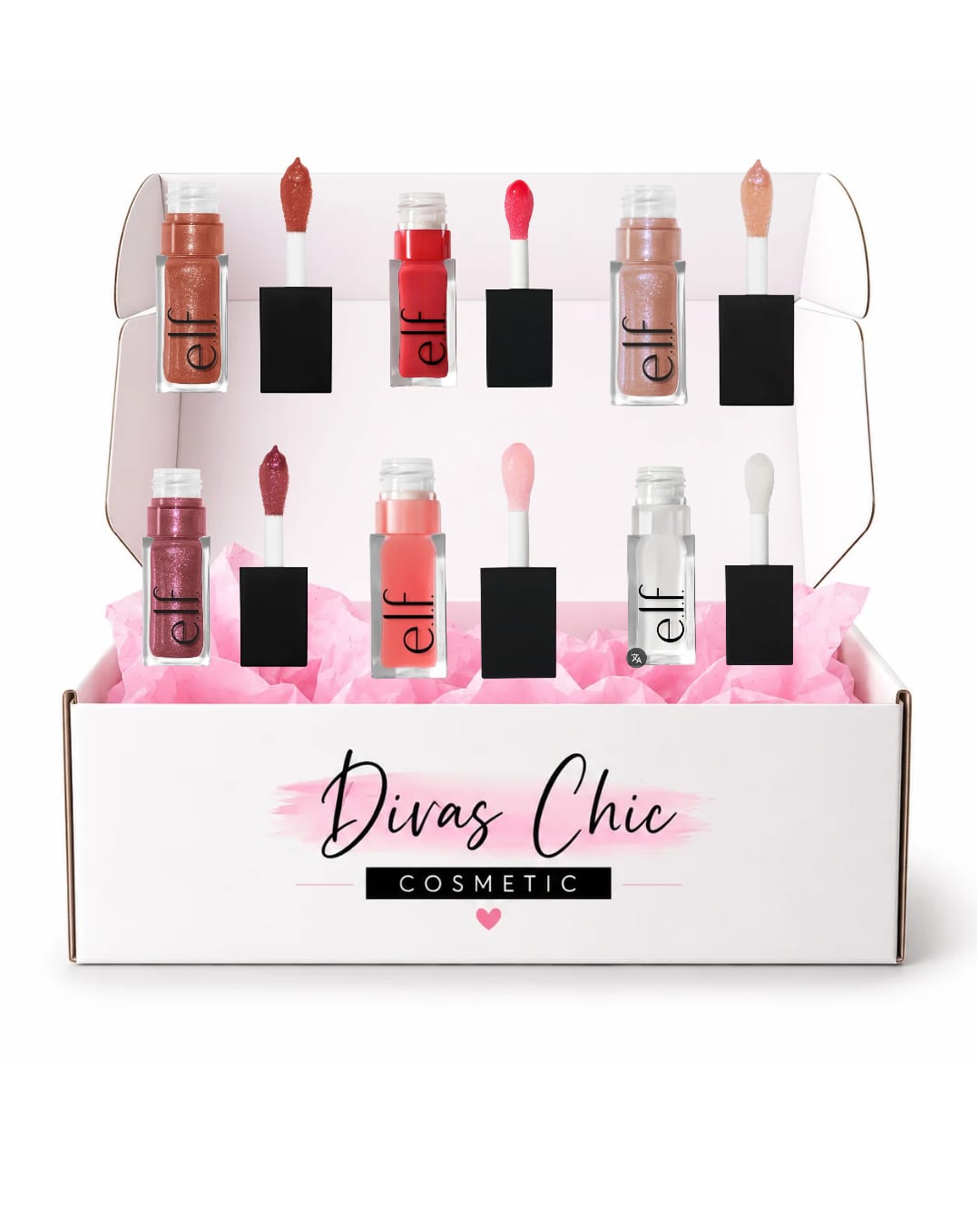 💖 Kit e.l.f. Lip Oil – Aceites para Labios - KIT 10 PZ SURTIDAS