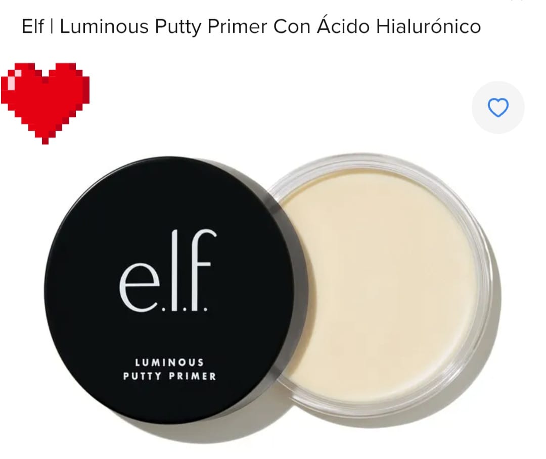 Luminous Putty Primer con Ácido Hialurónico e.l.f. Cosmetics
