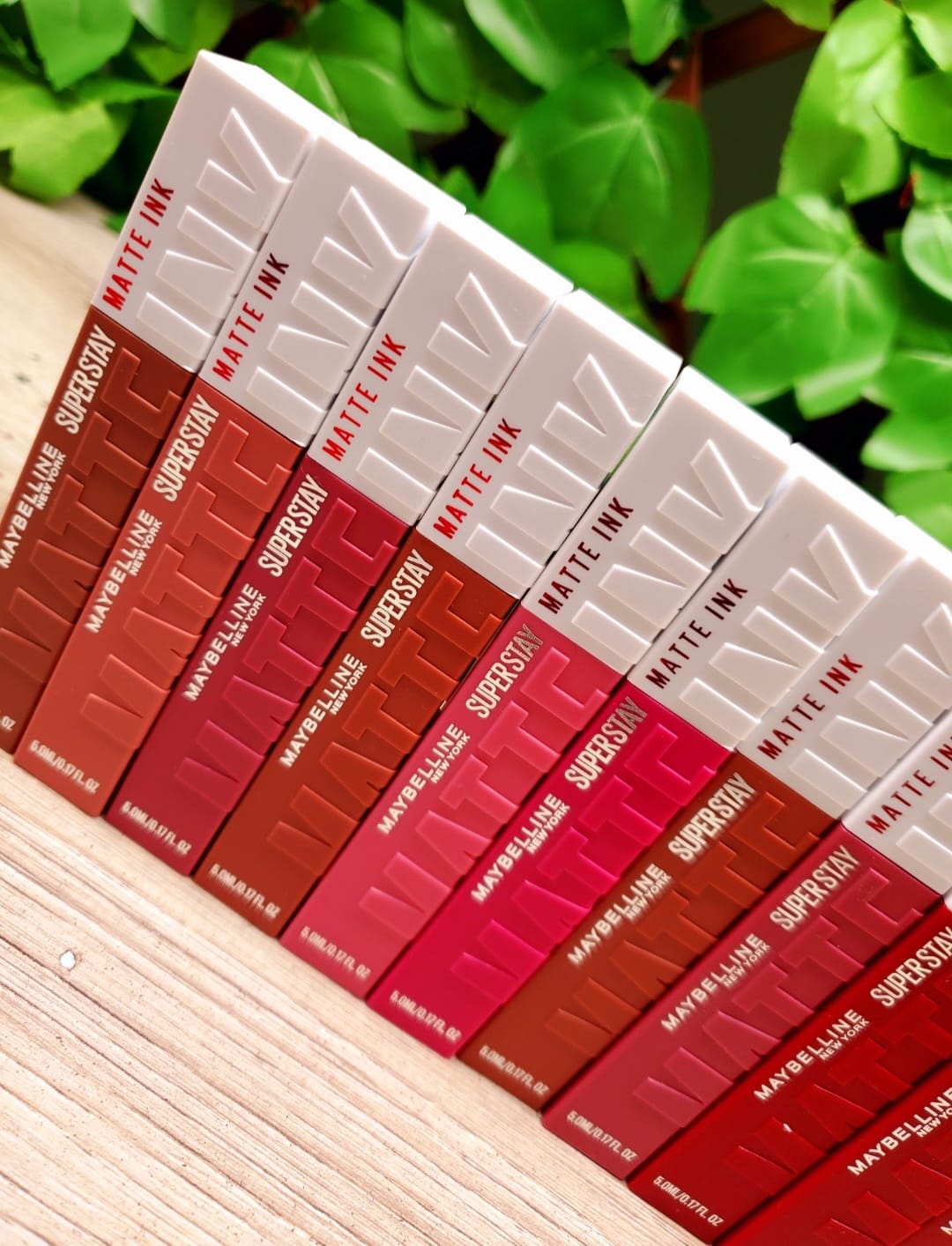 KIT DE 5pz  DE SUPER STAY MATTE INK LABIAL LÍQUIDO - COLECCION NUEVA