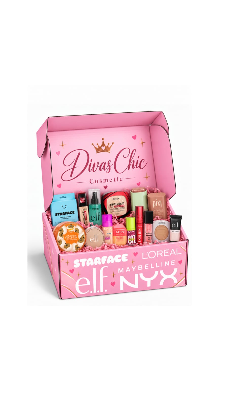 💄 BOX PREMIUM DE MAQUILLAJE ORIGINAL – 10 PIEZAS - MIXTO