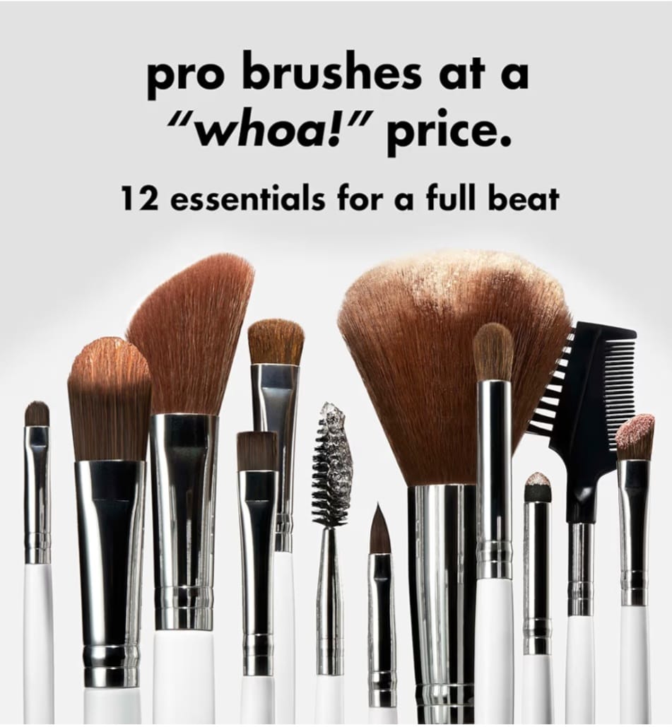 Set de Brochas Profesionales – 12 piezas esenciales