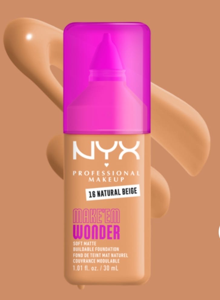 MAKE 'EM WONDER BASE DE MAQUILLAJE ACABADO MATE NATURAL