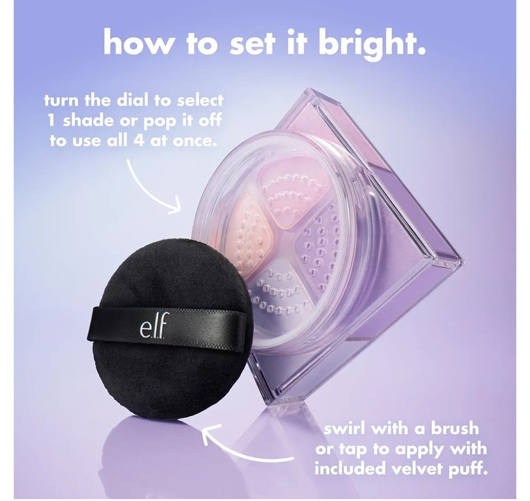 💜✨ e.l.f. Set It Bright Correcting &amp; Brightening Setting Powder ✨💜