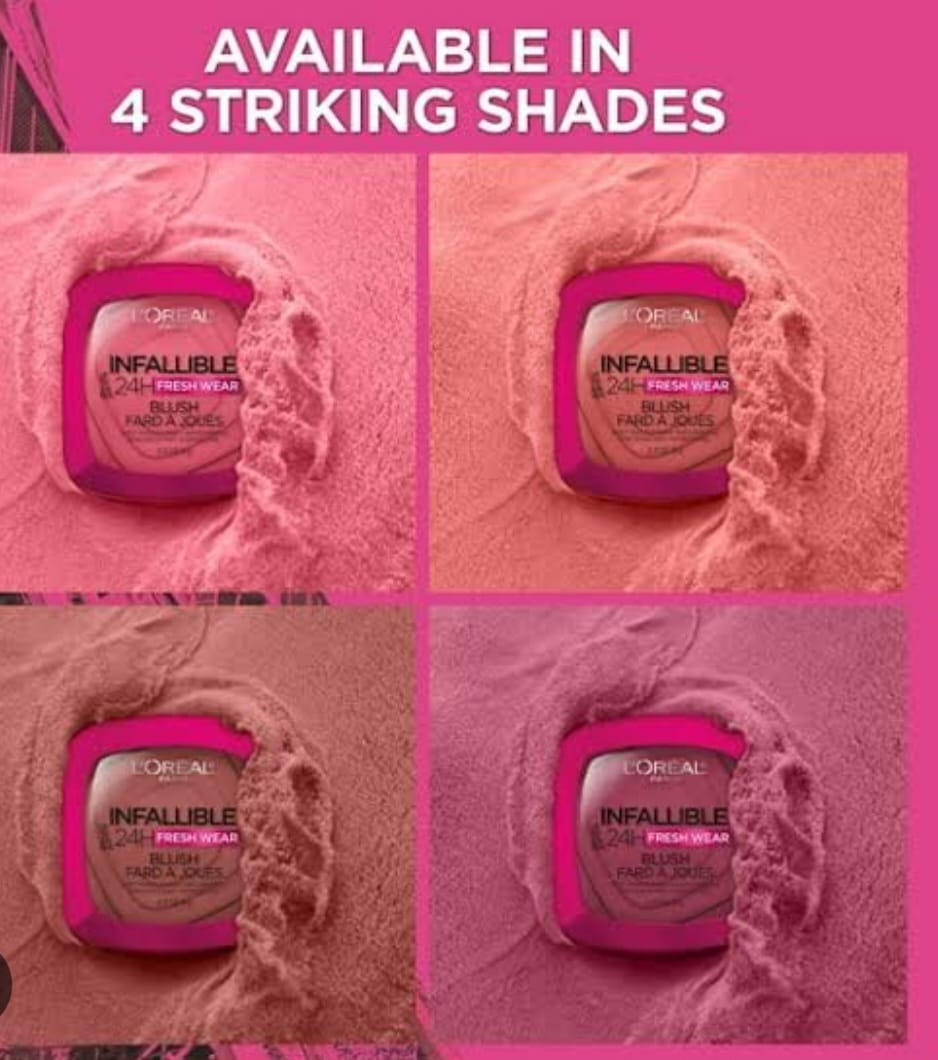 RUBOR -Infallible 24H Fresh Wear Blush – L’Oréal Paris