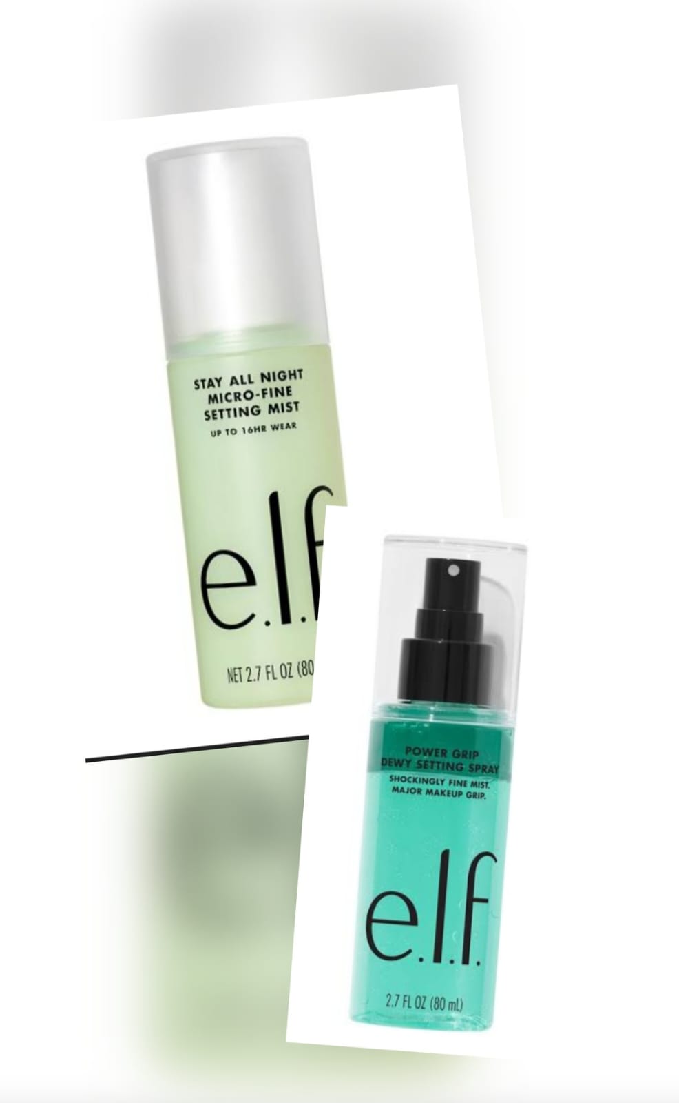Dúo de Sprays Fijadores de e.l.f. Cosmetics. (2pz )