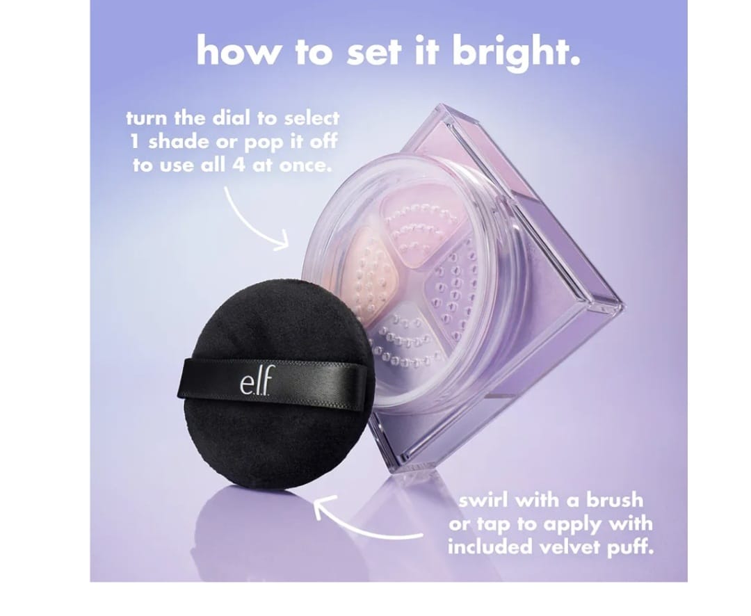 💜✨ e.l.f. Set It Bright Correcting &amp; Brightening Setting Powder ✨💜