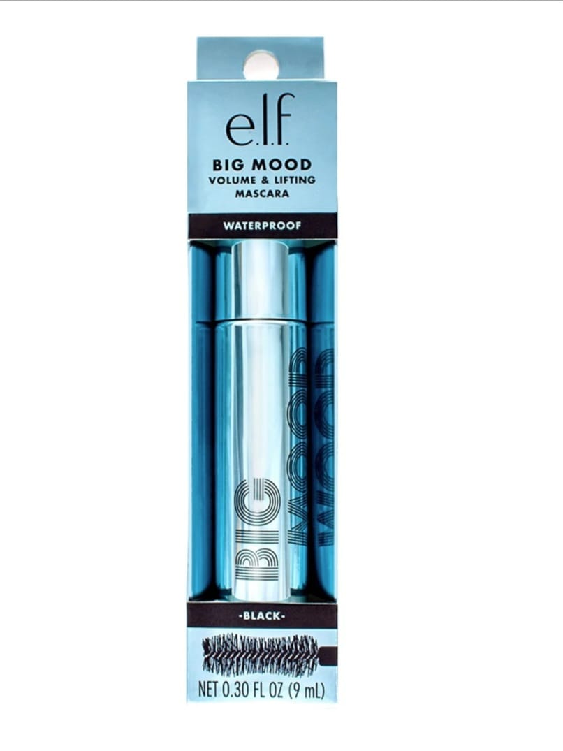 e.l.f. Big Mood Volume &amp; Lifting Mascara – Waterproof