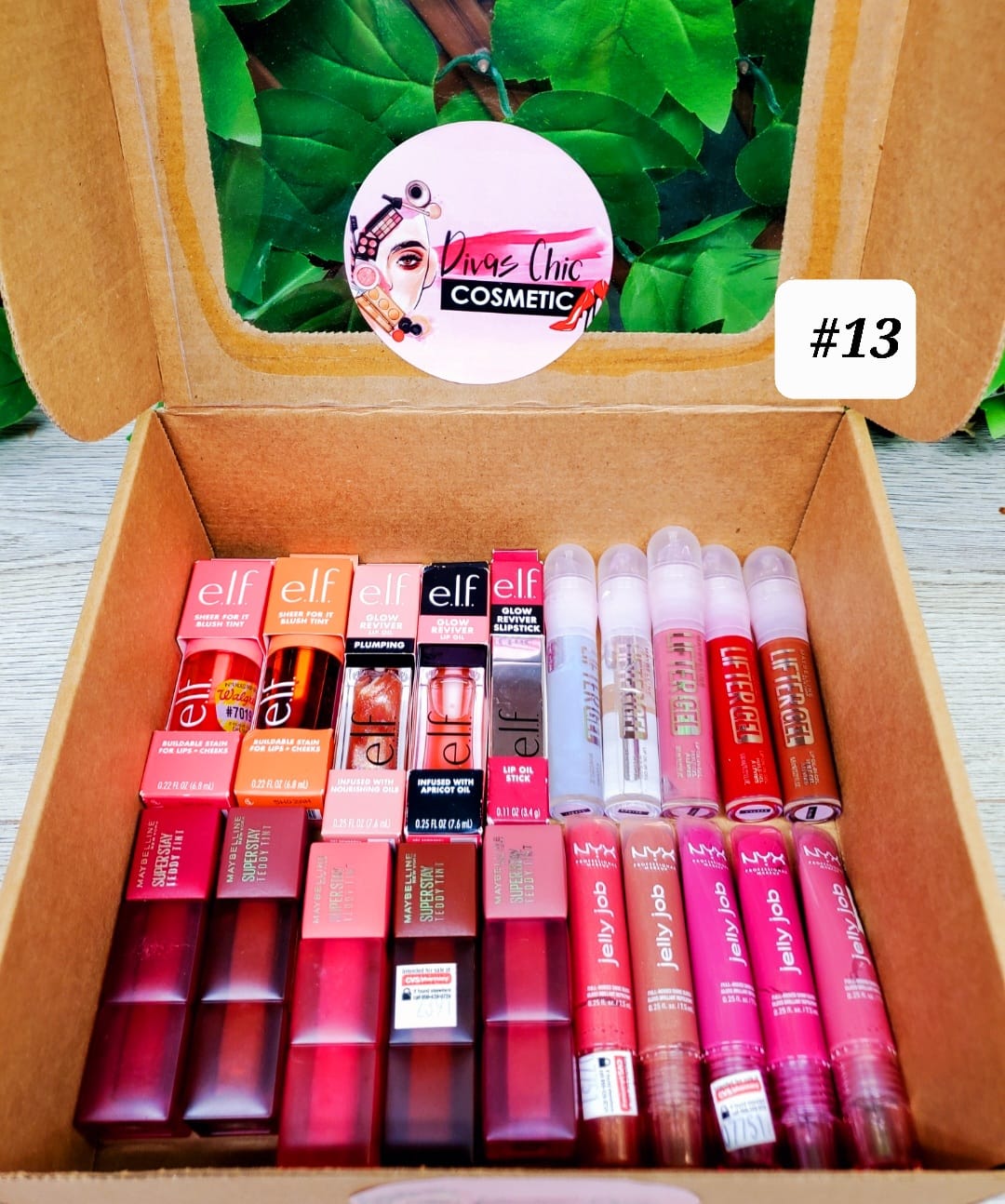 LOTE LABIALES MIXTOS 20 pz