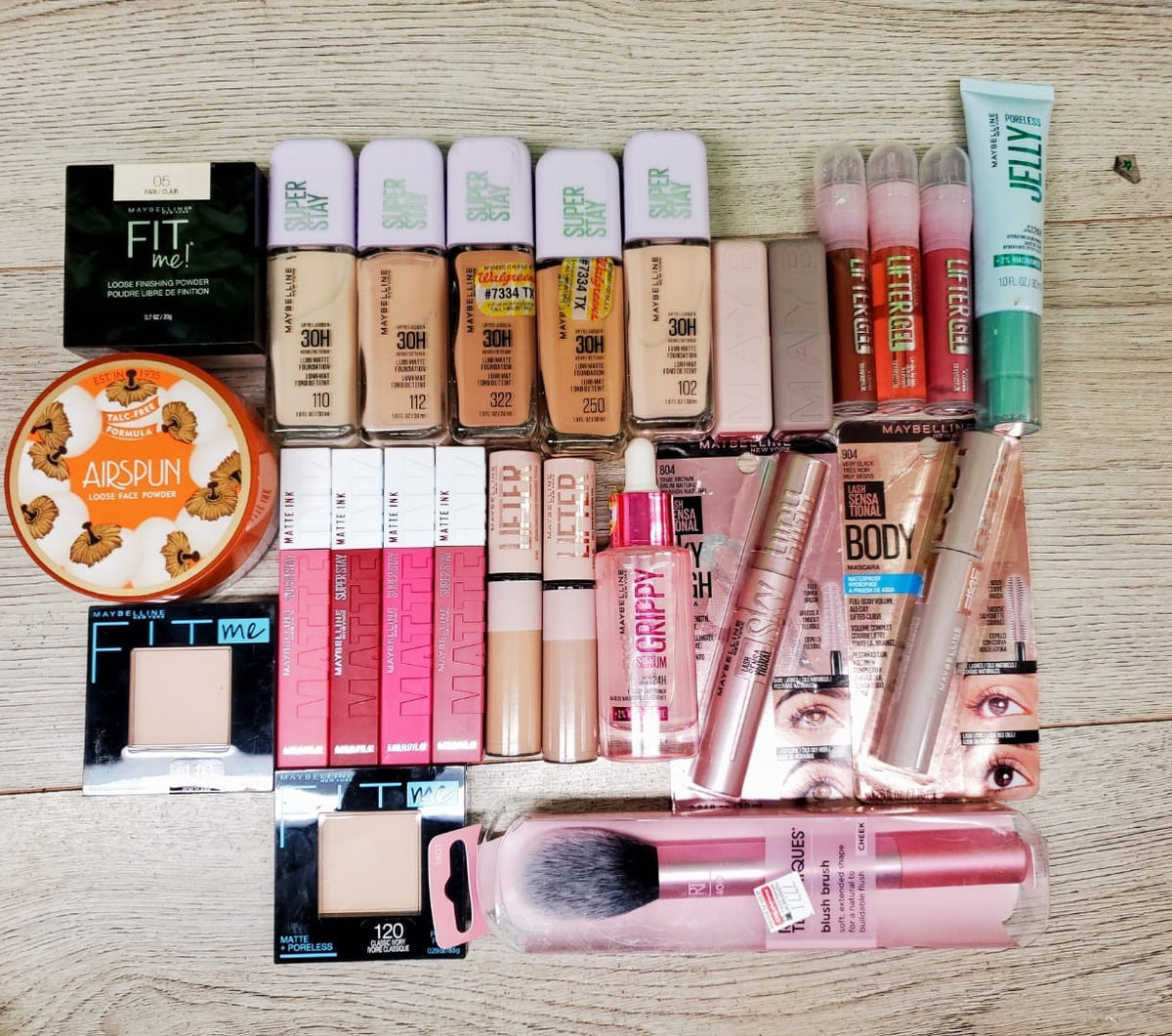 LOTE MAYBELLINE 25 PZ # 27