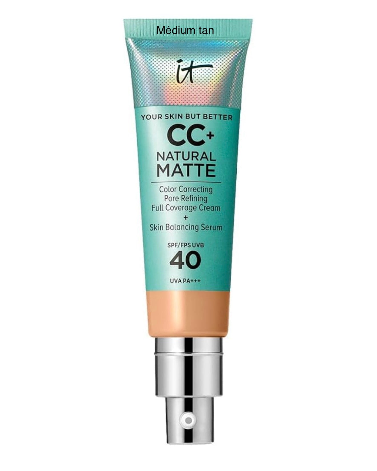 IT COSMETICS  Cc+ Cream Natural Matte (Base De Maquillaje Con Fps 40