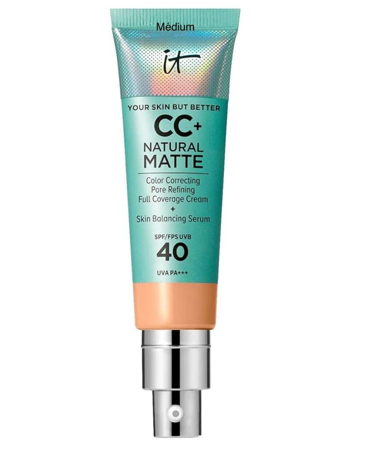 IT COSMETICS  Cc+ Cream Natural Matte (Base De Maquillaje Con Fps 40
