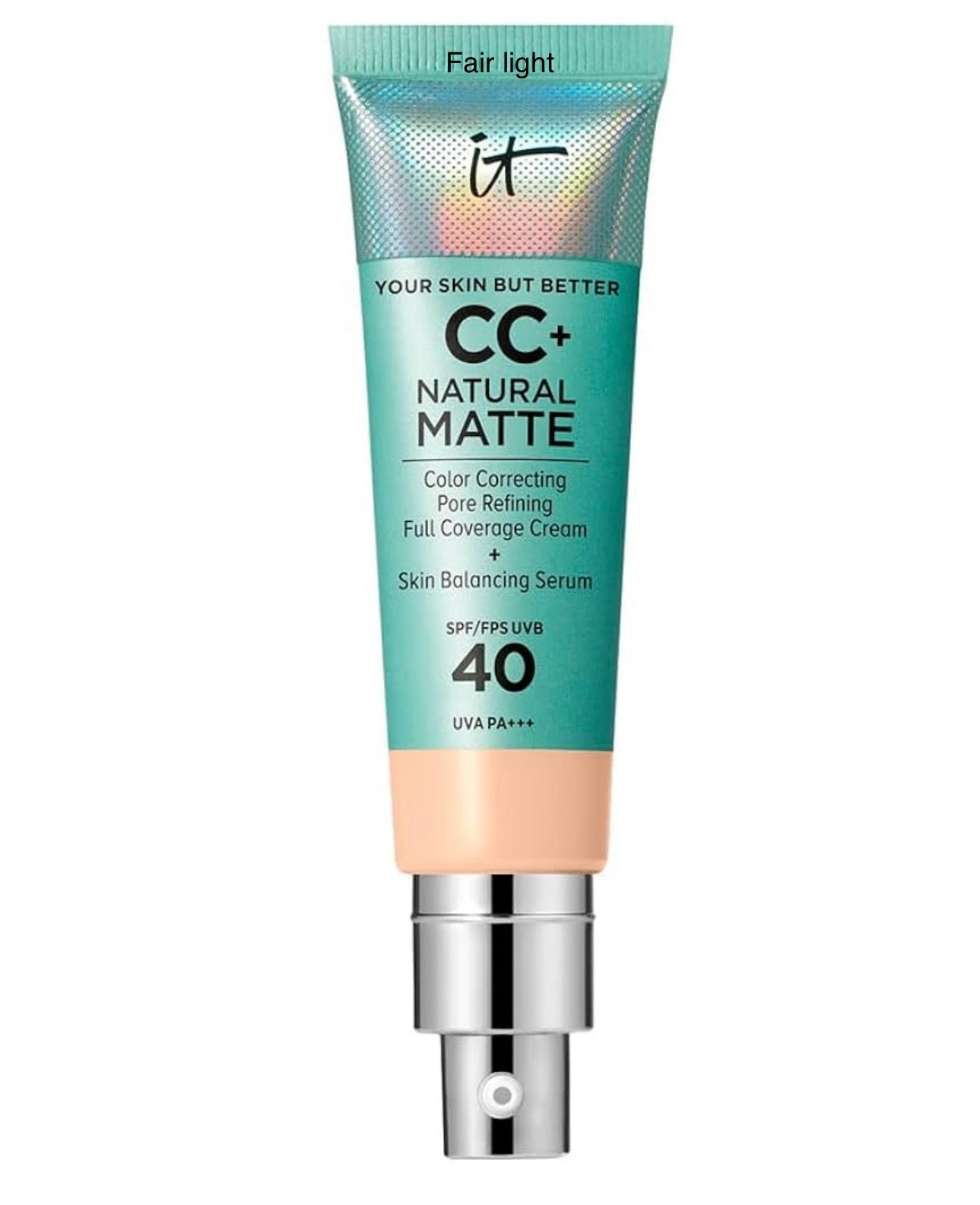 IT COSMETICS  Cc+ Cream Natural Matte (Base De Maquillaje Con Fps 40