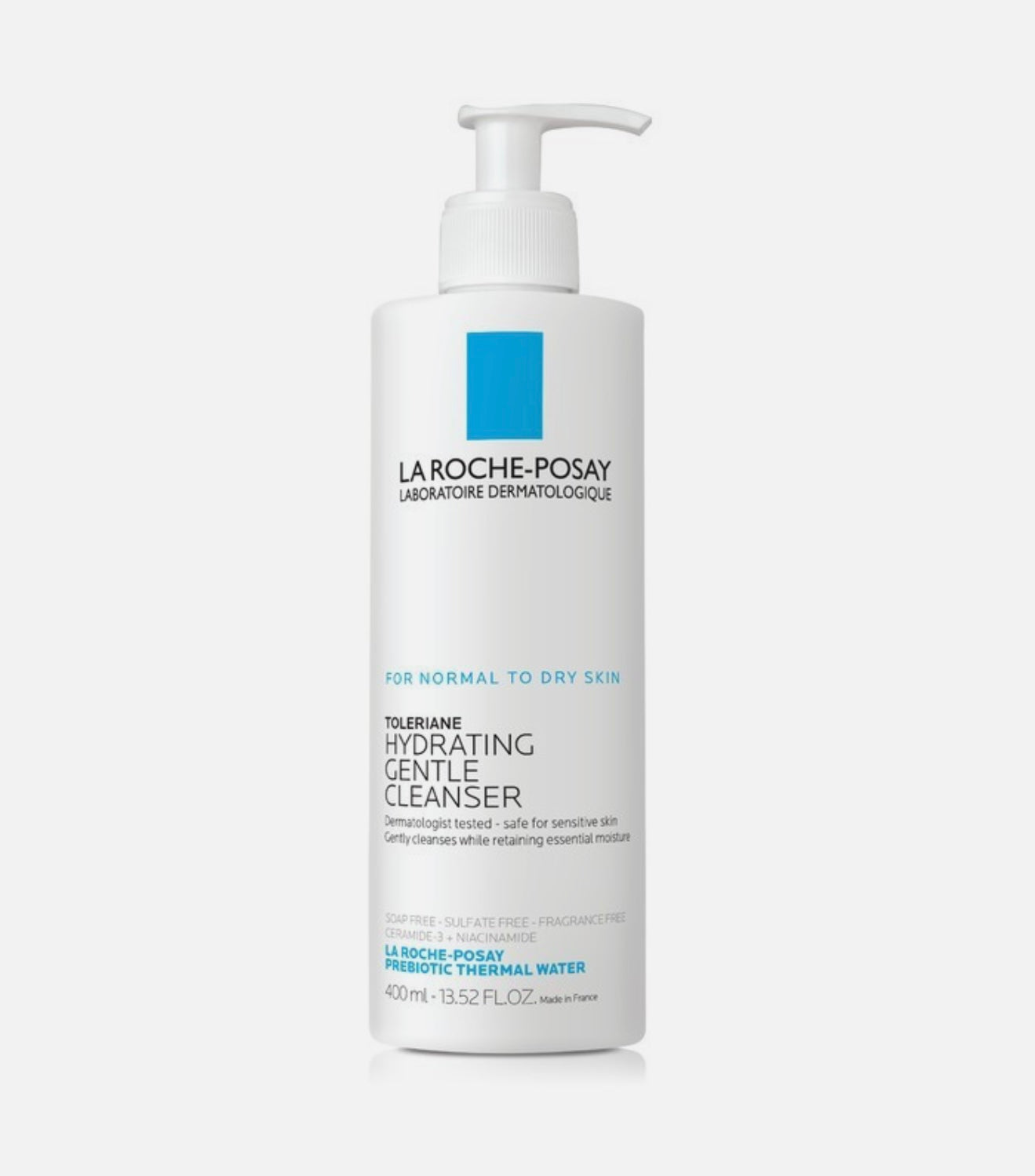 Limpiador suave hidratante La Roche-Posay Toleriane 13,52 oz