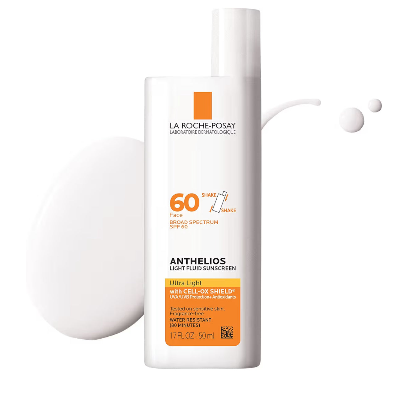 ANTHELIOS ULTRA LIGHT FLUID FACIAL SUNSCREEN SPF 60