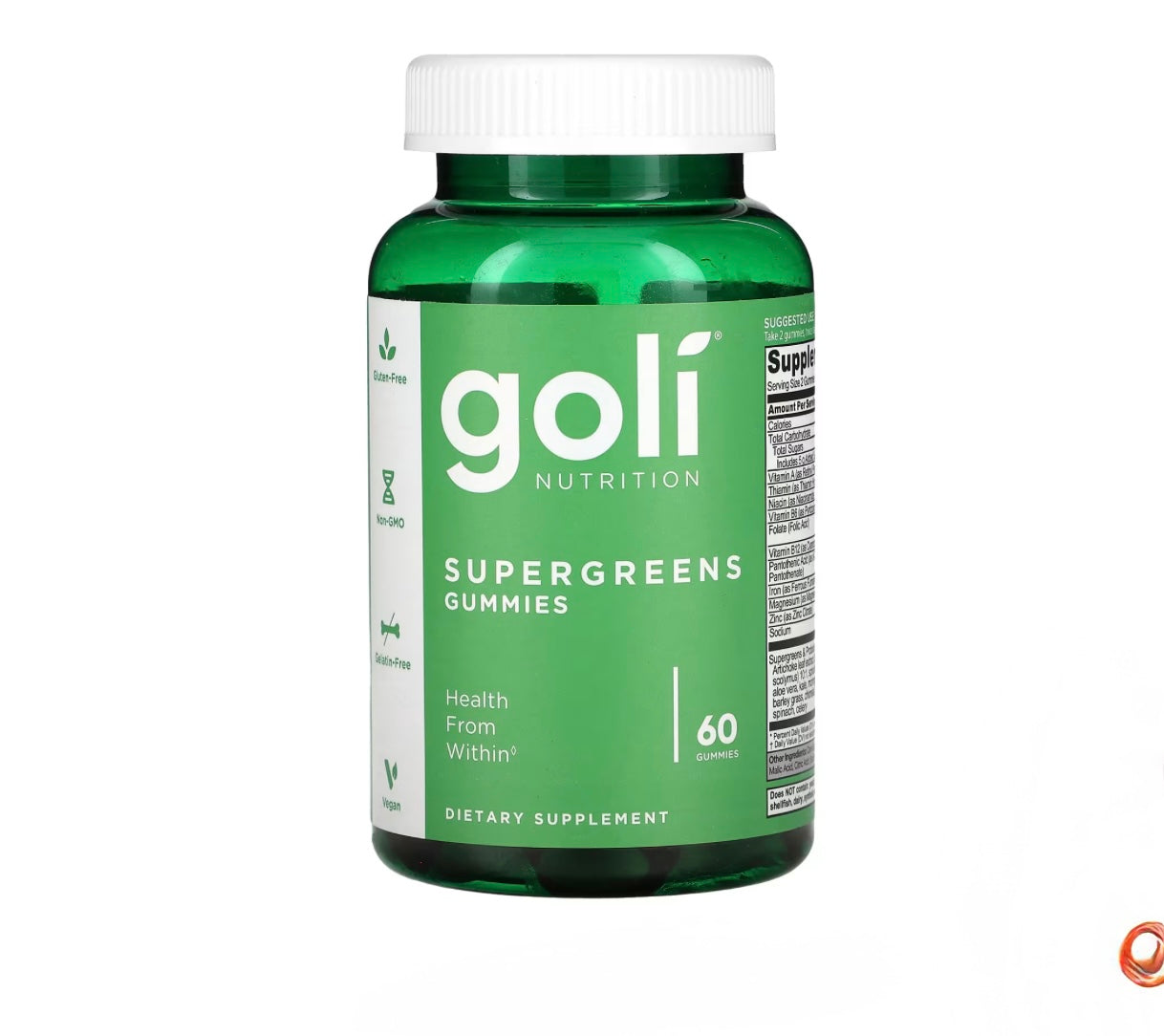 Goli Supergreens gummies