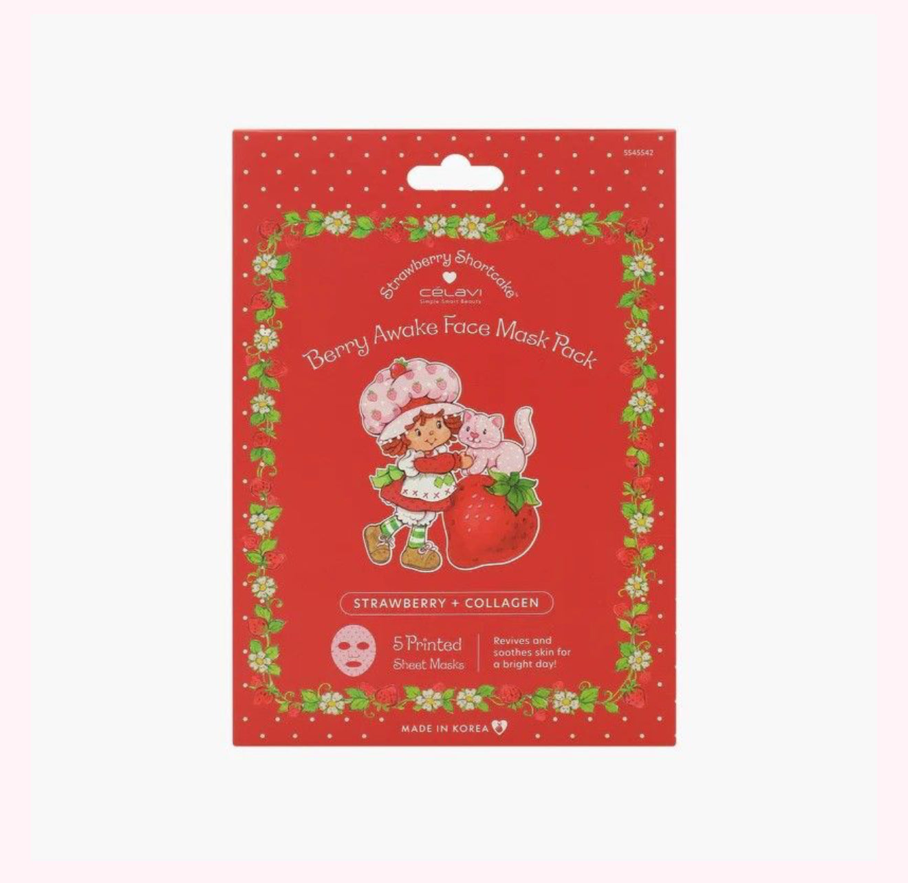 Mascarilla facial - Rosita Fresita - Celavi