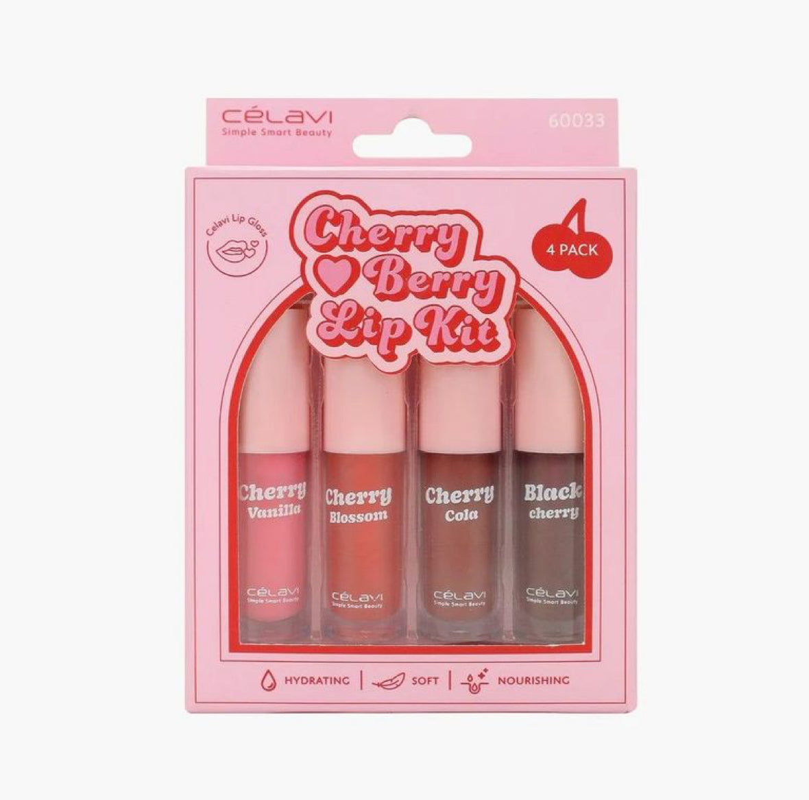 Kit de labios Cherry Berry - Rosita Fresita - Celavi