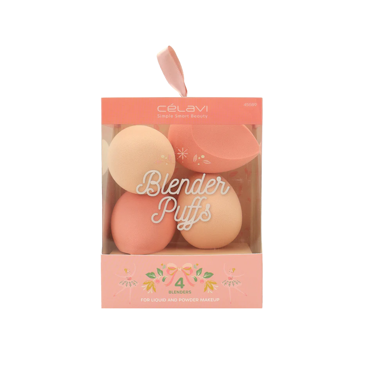 SET DE ESPONJAS 4 PIEZAS – NUTCRACKER BALLET