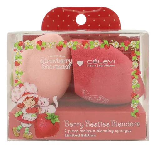 Set De Esponjas De Maquillaje Rosita Fresita 2pzs Celavi