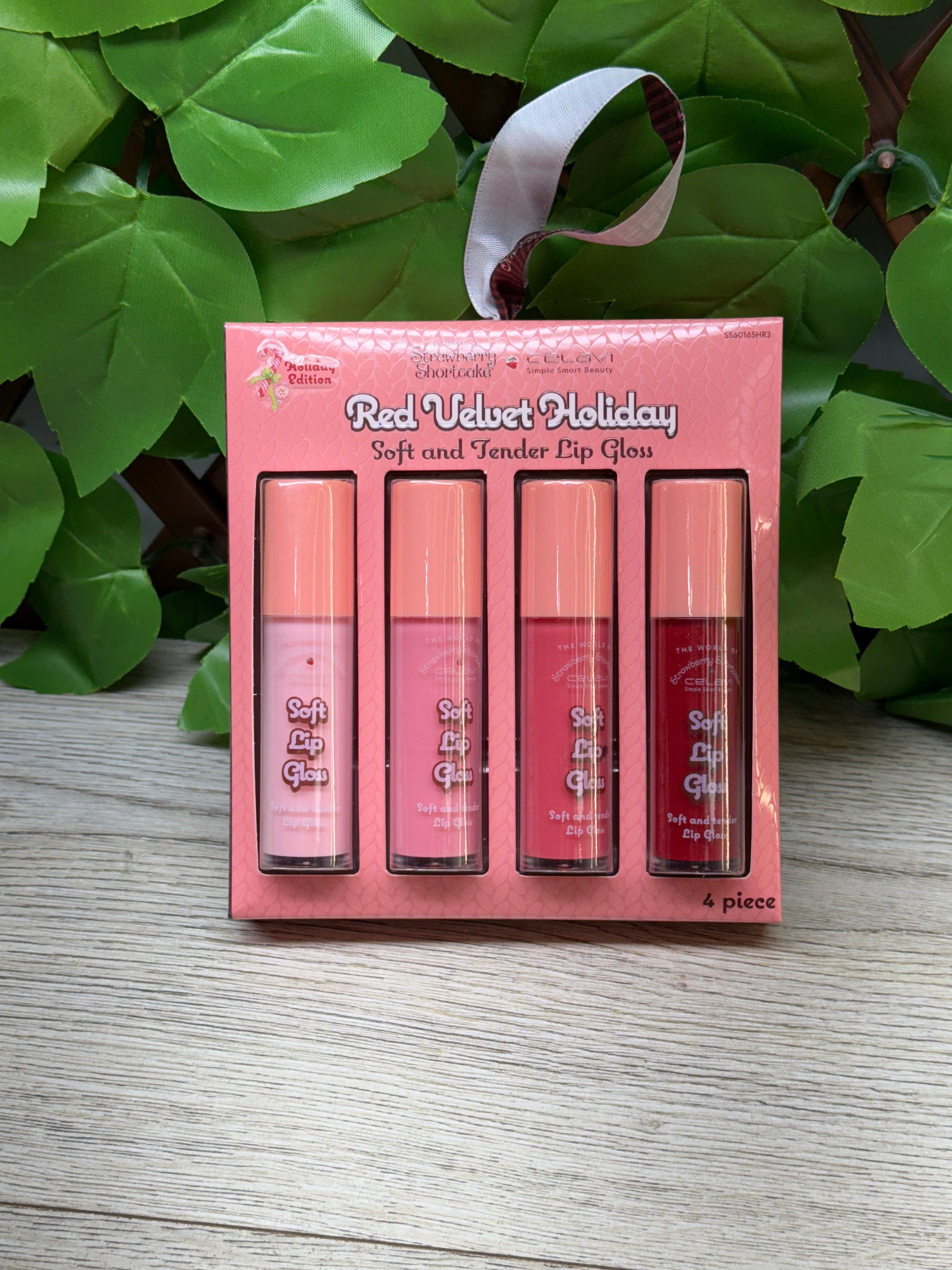 Red Velvet Holiday. Soft and Tender Lip Gloss