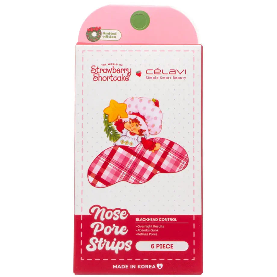TIRAS LIMPIADORAS NASALES STRAWBERRY SHORTCAKE - HOLIDAY