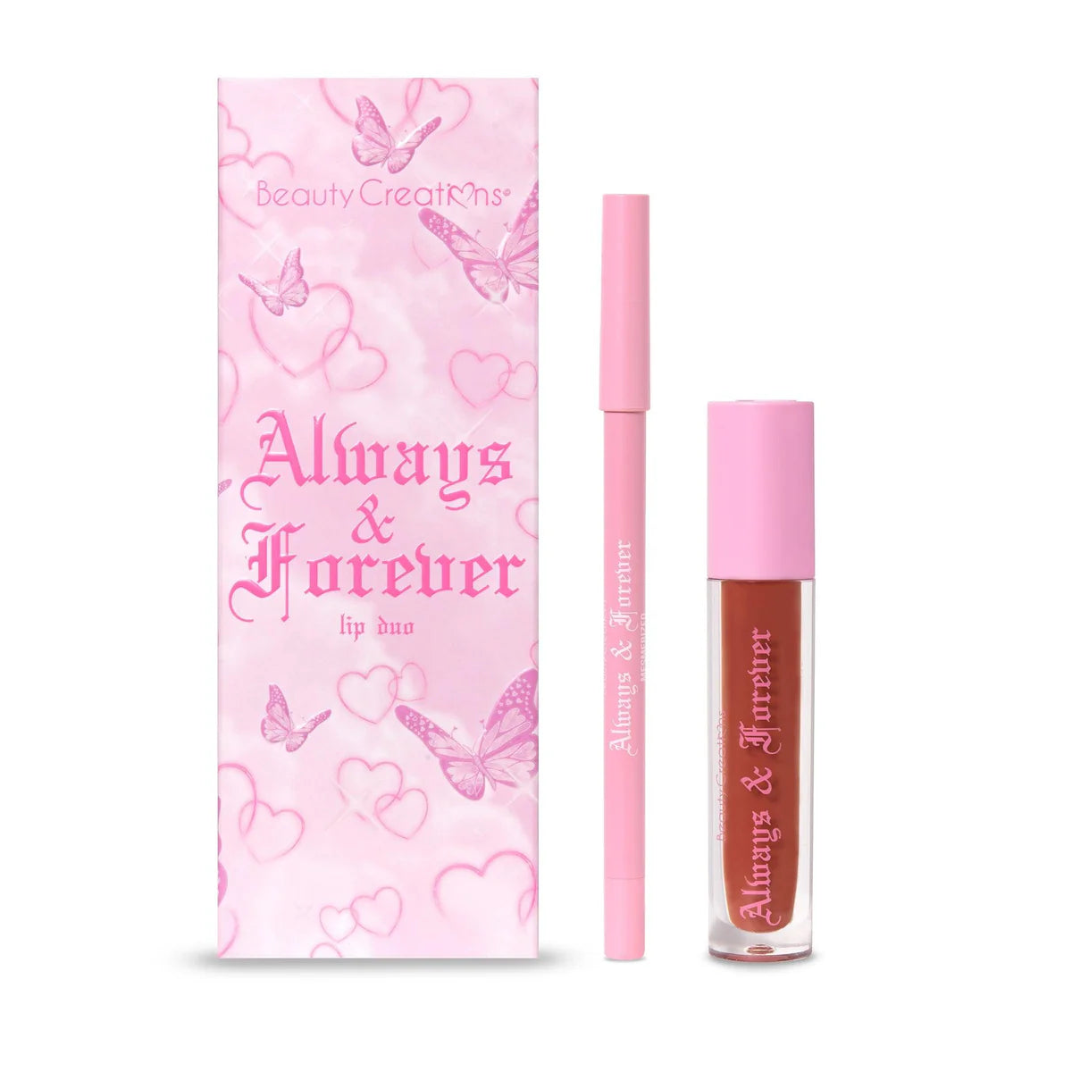 DÚO DE LABIAL Y DELINEADOR - ALWAYS Y FOREVER