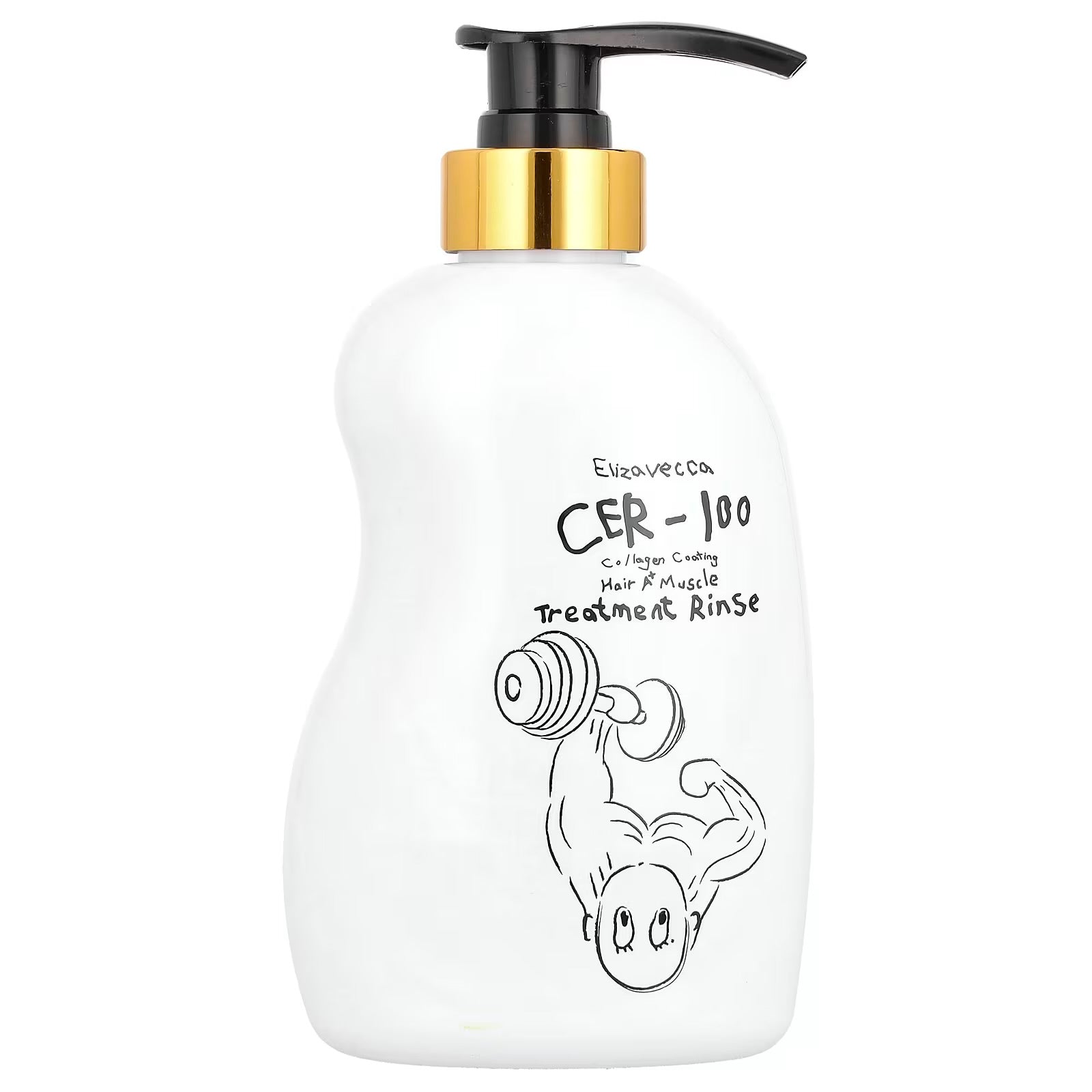 CER-100 Enjuague de tratamiento muscular para el cabello con recubrimiento de colágeno A+, 500 ml (16,9 oz. líq.)