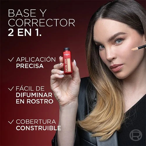 L’Oréal Paris Infallible Skin Ink Base y Corrector 2 en 1