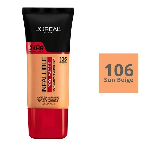 Fundación L'Oreal Paris Infallible Pro-Matte