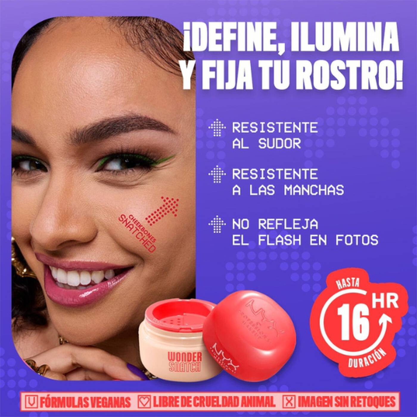 WONDER SNATCH  -  POLVO SUELTO TRASLÚCIDO NYX