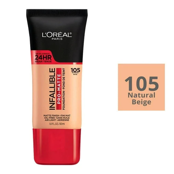 Fundación L'Oreal Paris Infallible Pro-Matte
