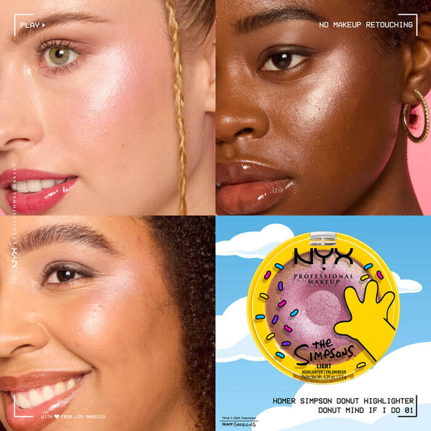 THE SIMPSONS DONUT HIGHLIGHTERS (01 LIGHT)
