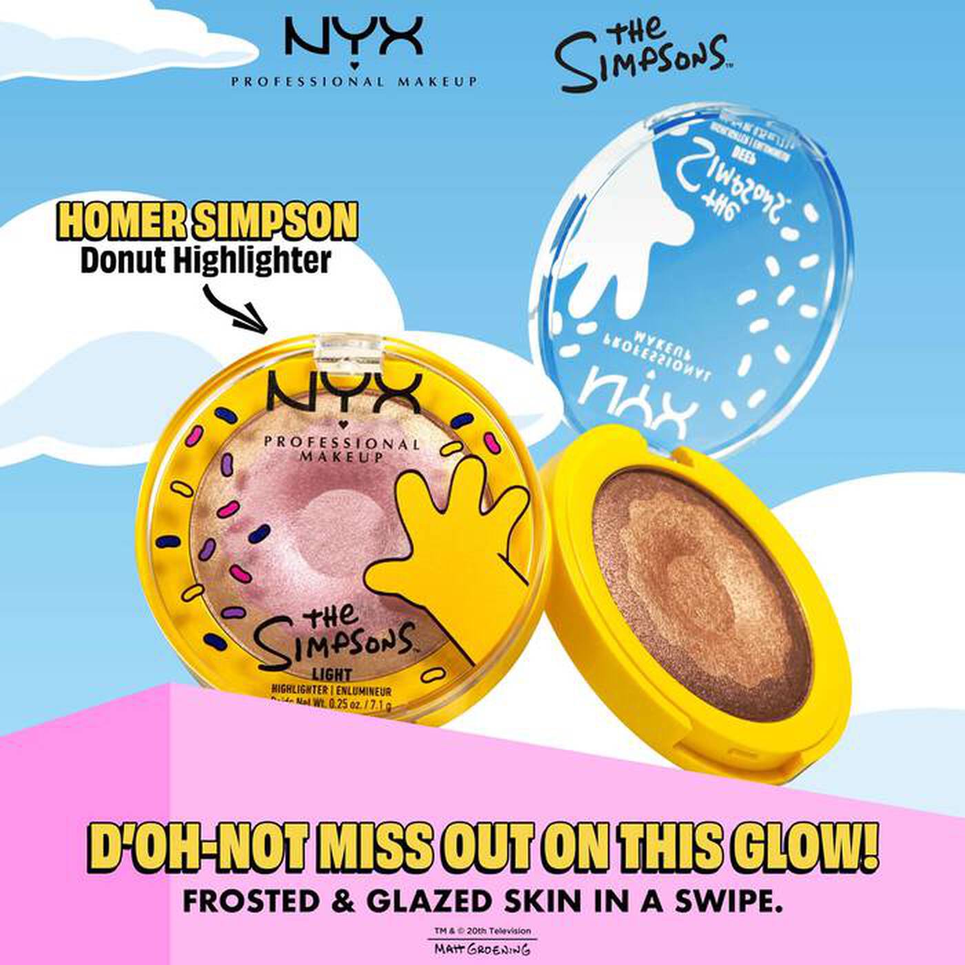 THE SIMPSONS DONUT HIGHLIGHTERS (01 LIGHT)