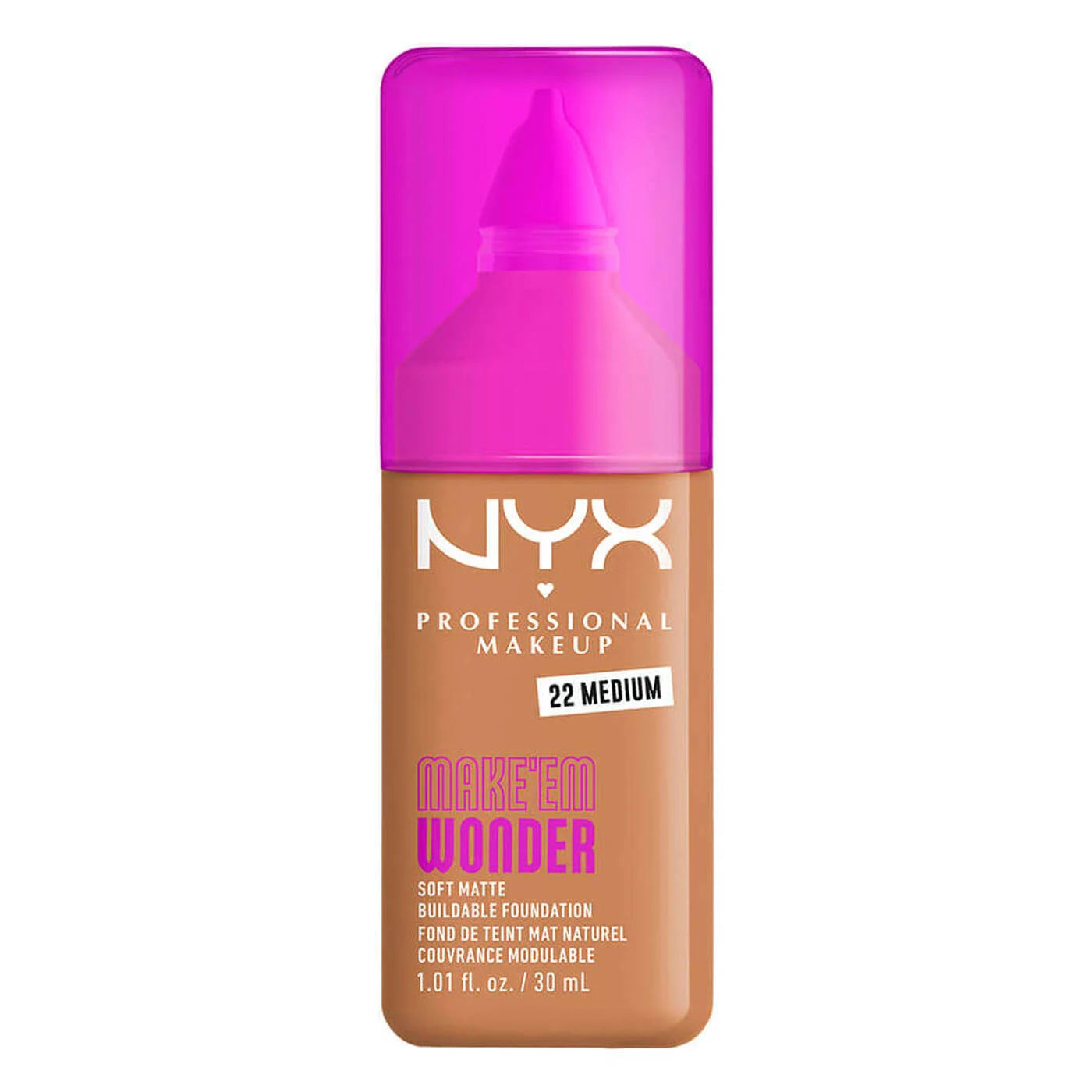 MAKE 'EM WONDER BASE DE MAQUILLAJE ACABADO MATE NATURAL